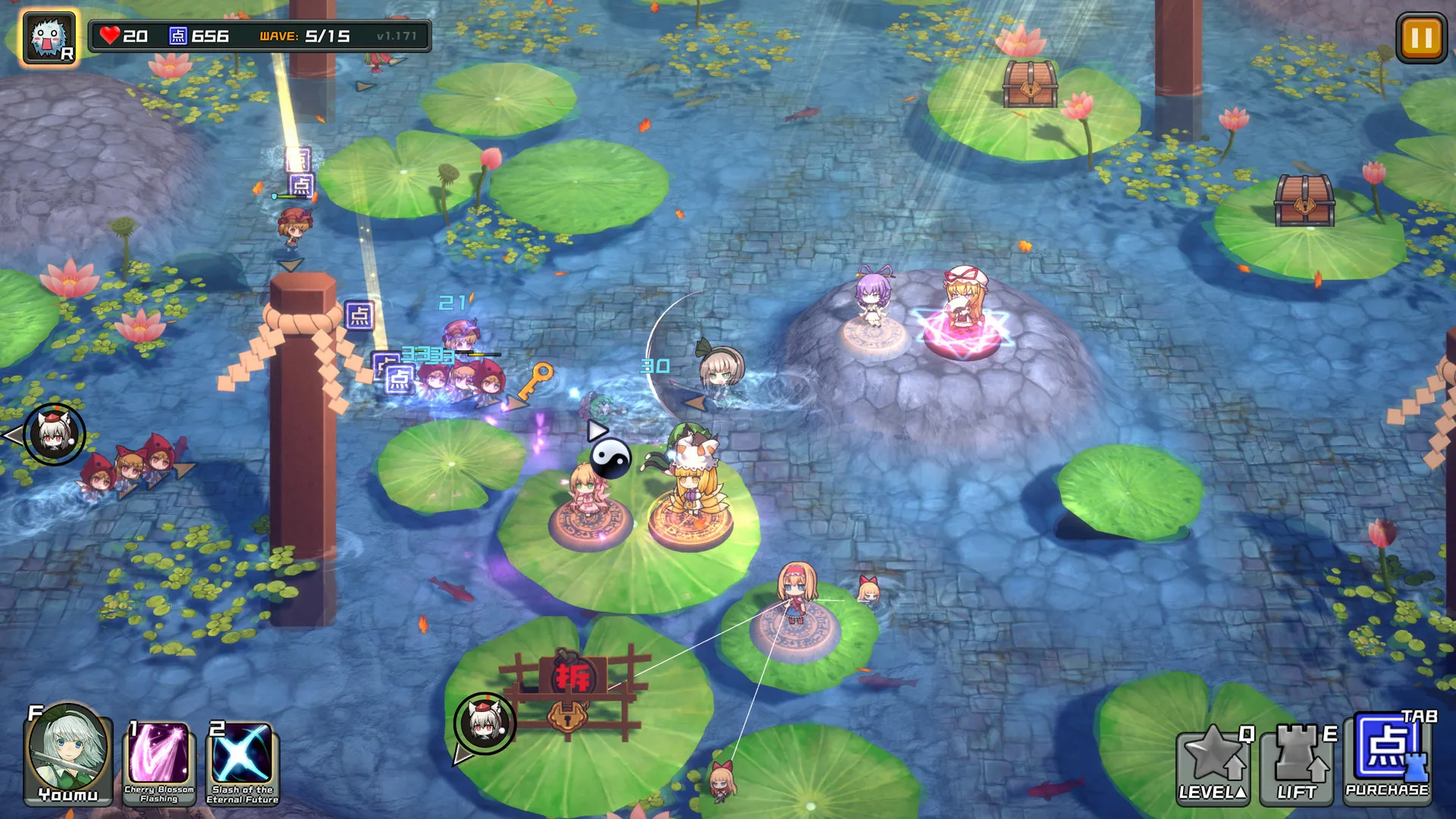 Touhou Monster TD ~ 幻想乡妖怪塔防 screenshot 4