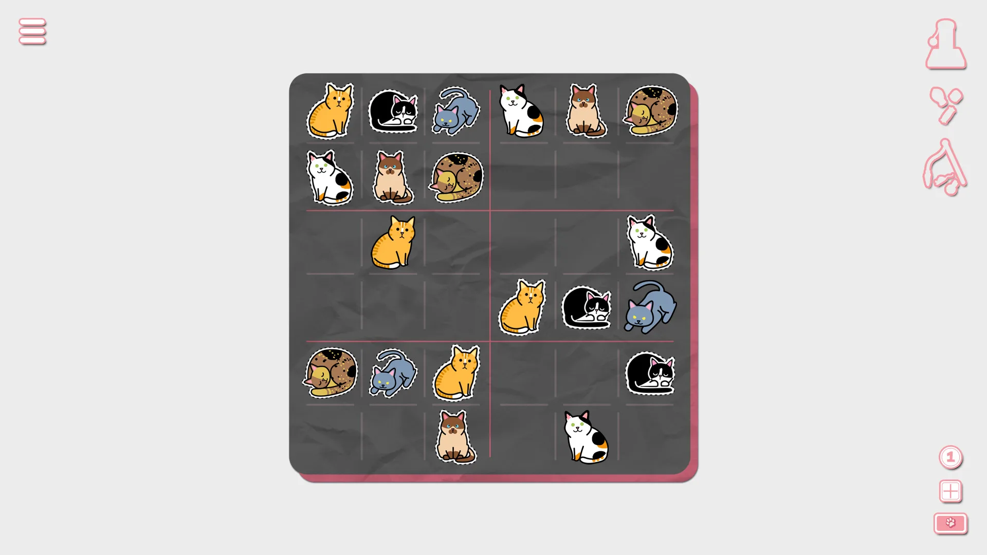 Sudocats screenshot 1
