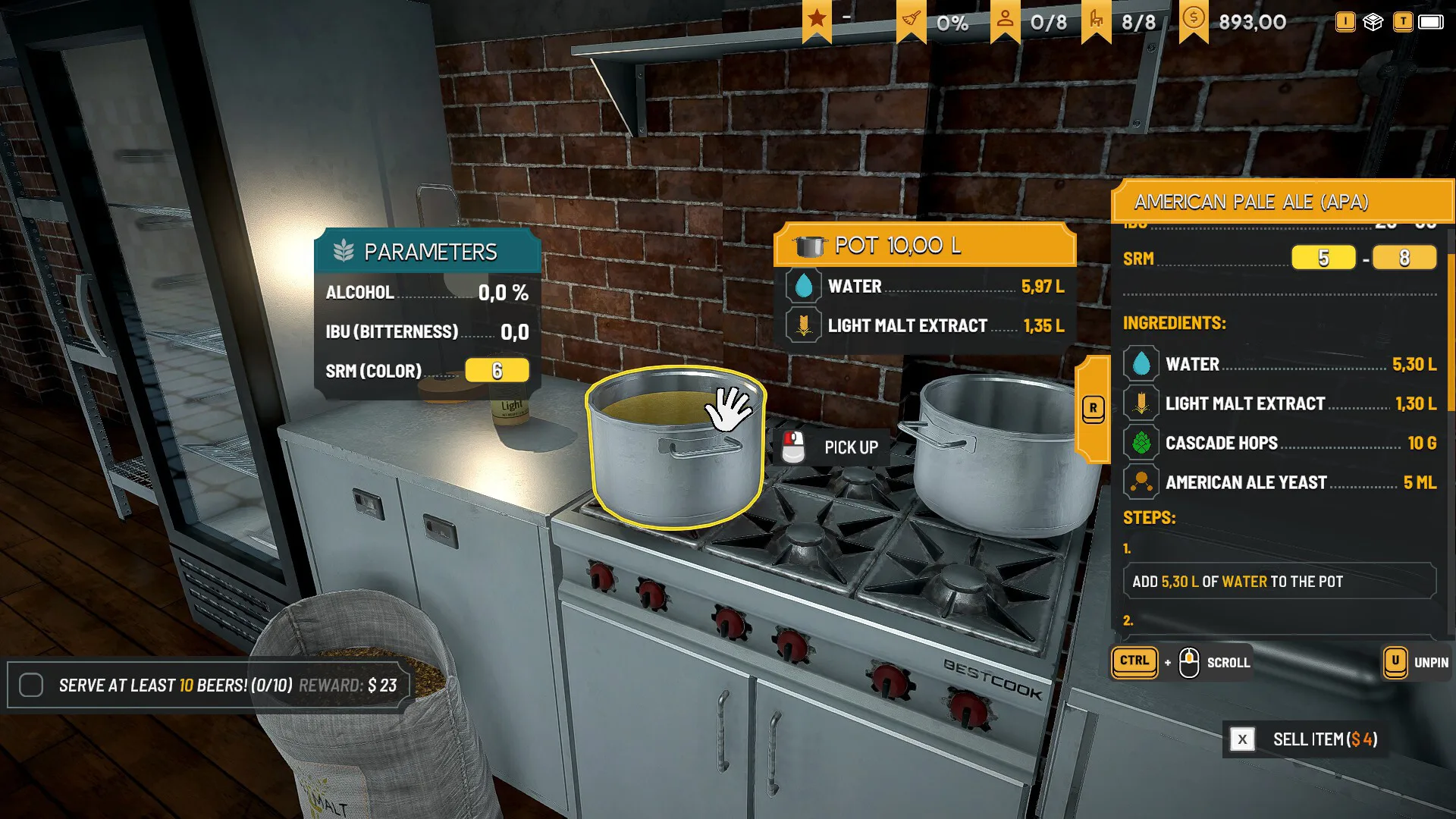 Brewpub Simulator screenshot 2
