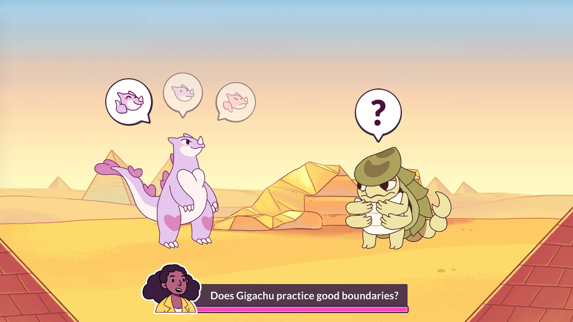 Kaichu - The Kaiju Dating Sim screenshot 2