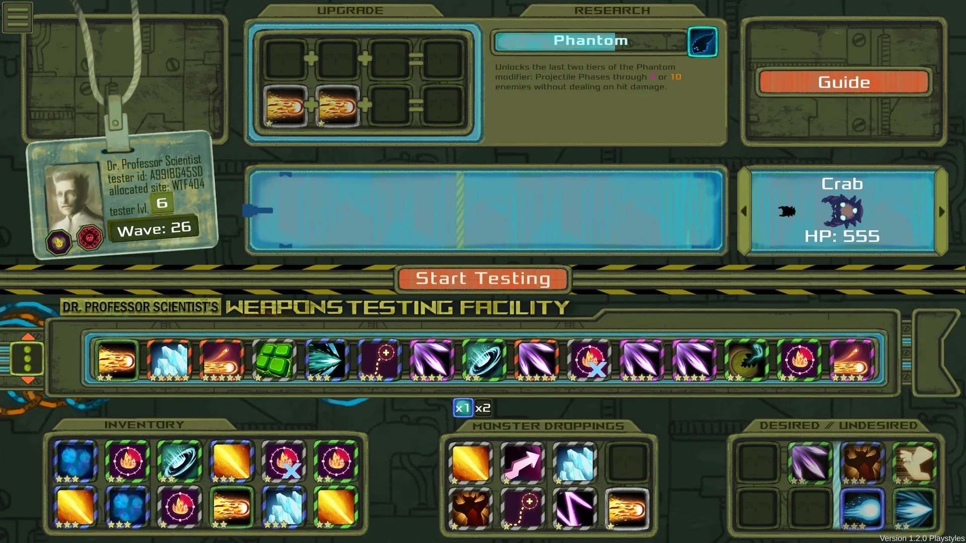 Dr. Professor Scientist's Weapons Testing Facility screenshot 4