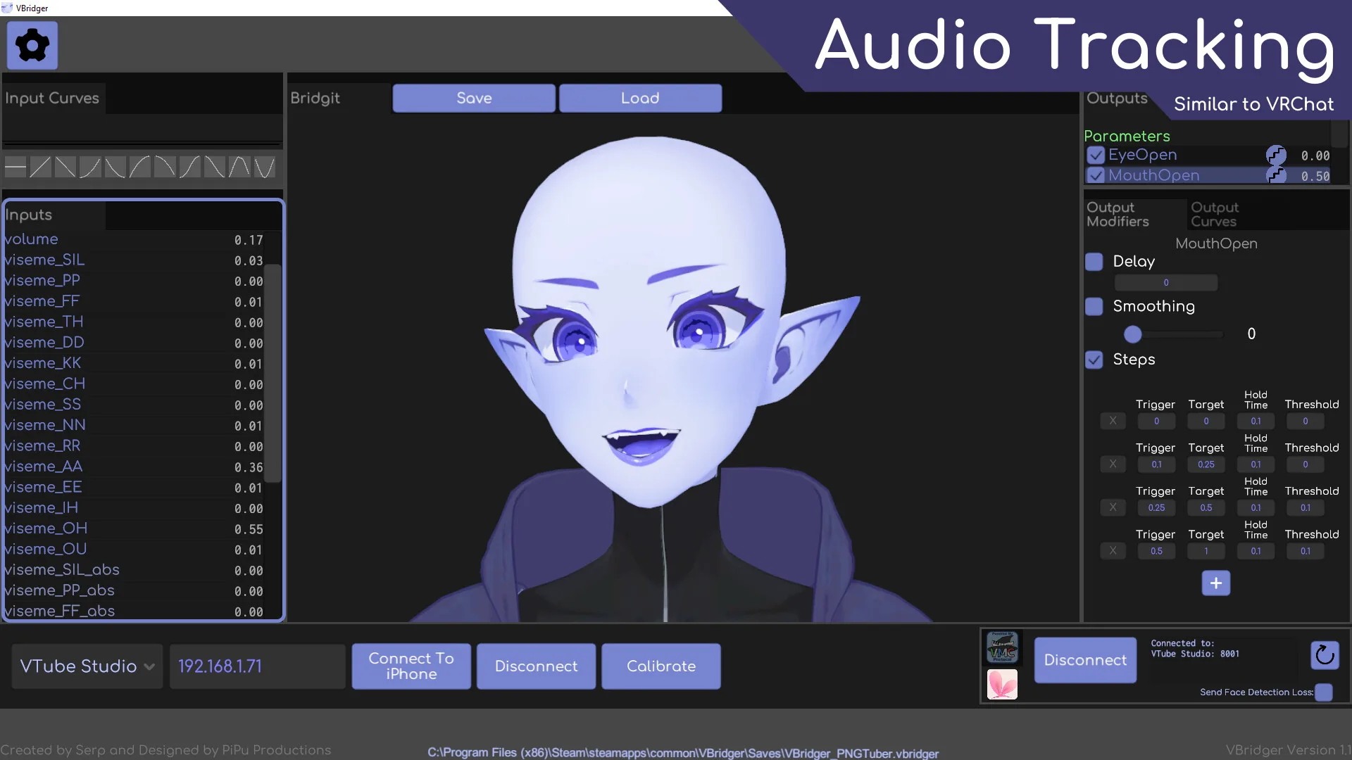 VBridger screenshot 2