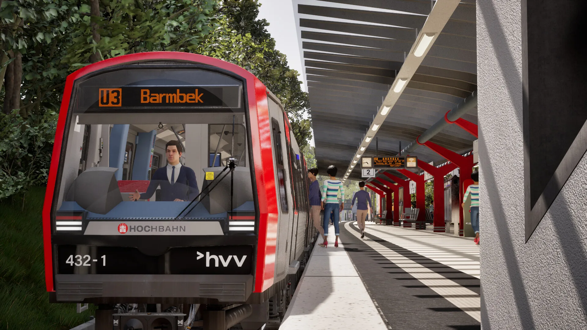 SubwaySim Hamburg screenshot 2