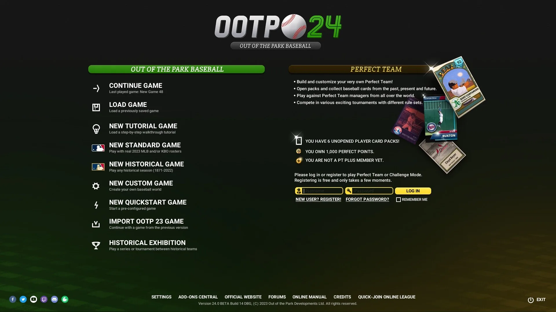 Out of the Park Baseball 24 screenshot 1