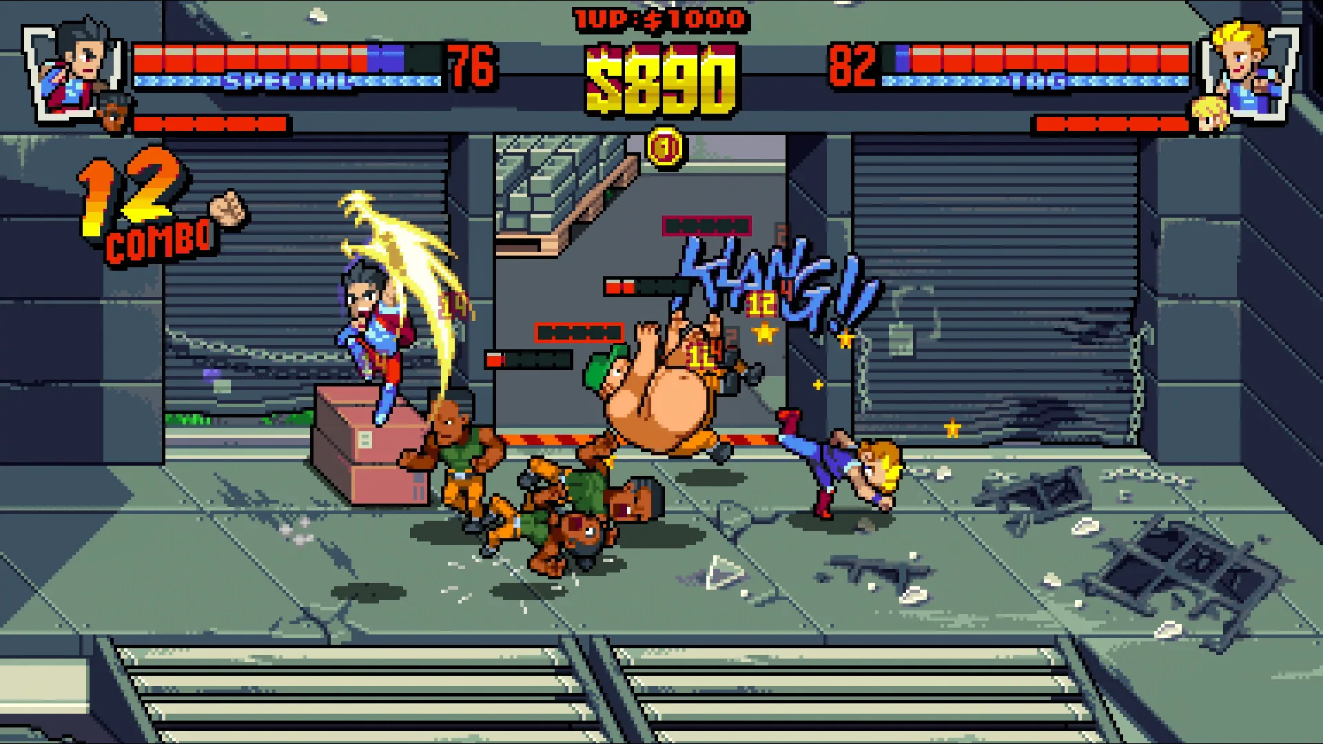 Double Dragon Gaiden: Rise Of The Dragons screenshot 1