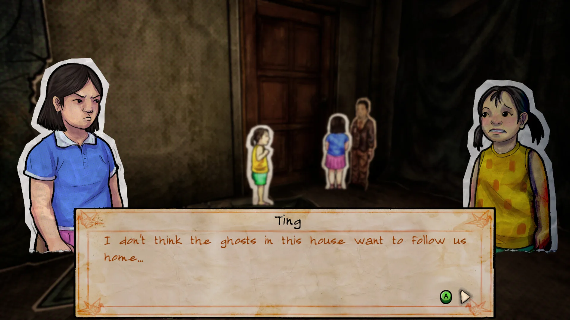 Paper Ghost Stories: Third Eye Open screenshot 2