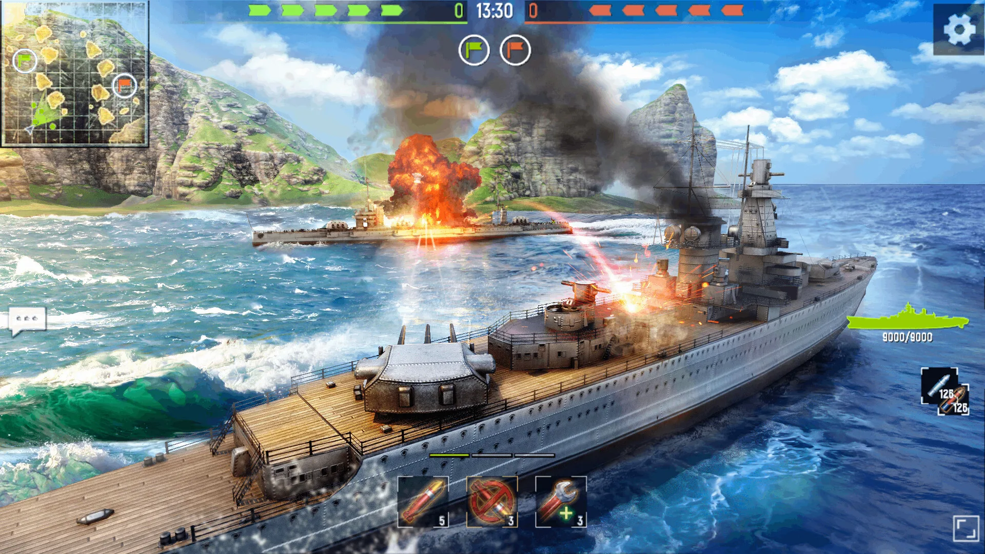 Navy War: Battleship Games screenshot 2