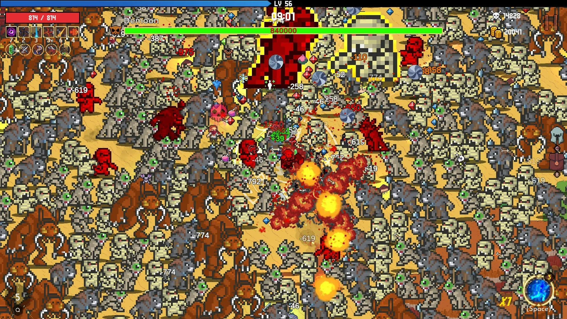 Pixel Survivors : Roguelike screenshot 3
