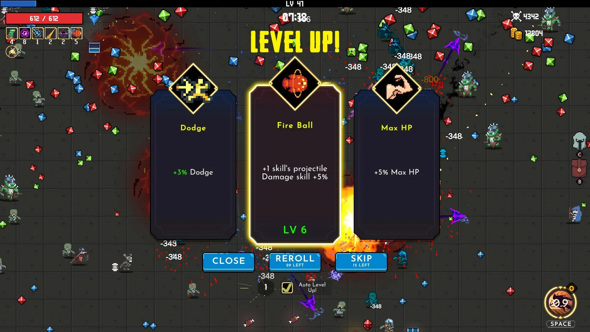 Pixel Survivors : Roguelike screenshot 5