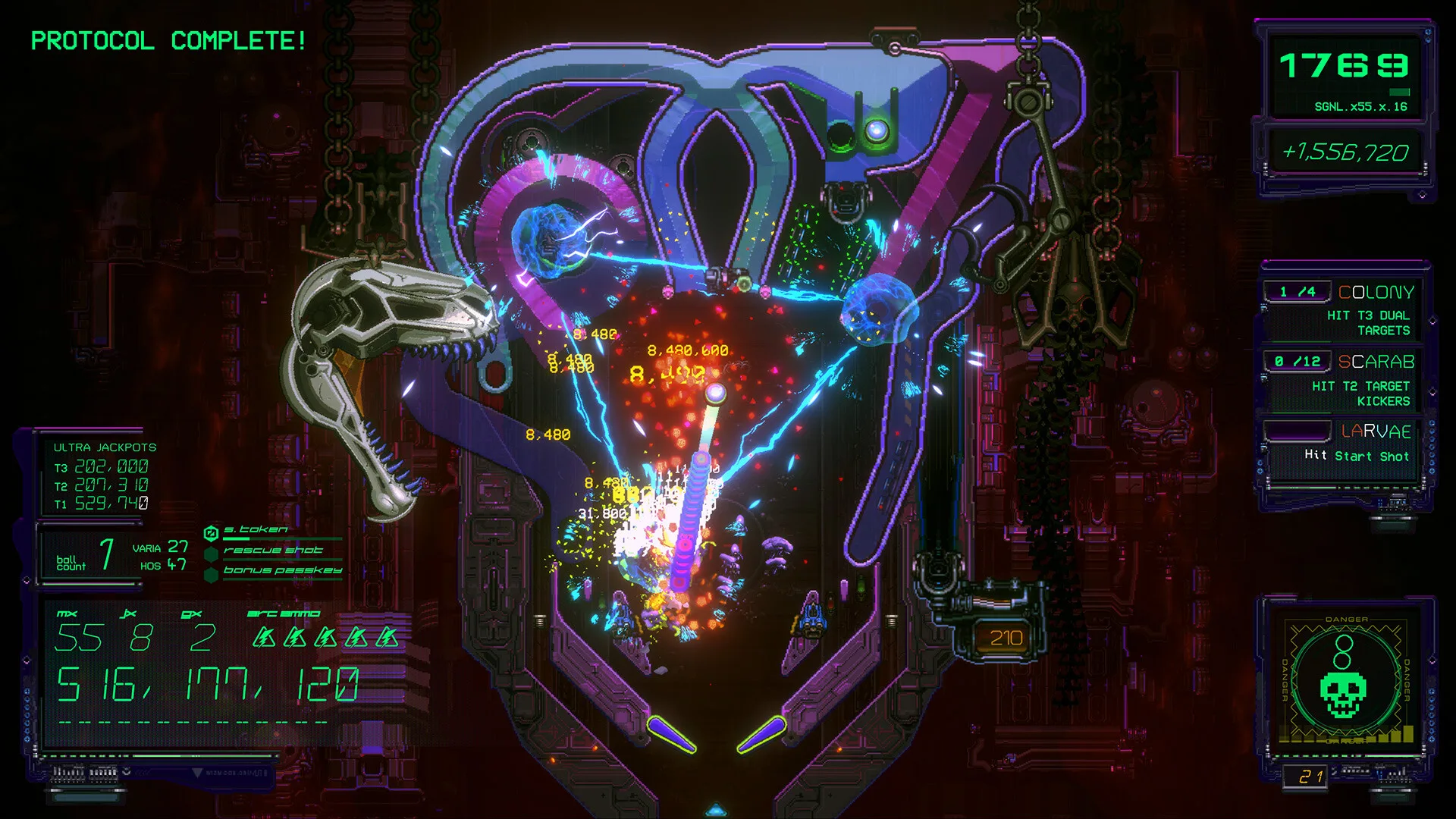 XENOTILT: HOSTILE PINBALL ACTION screenshot 4
