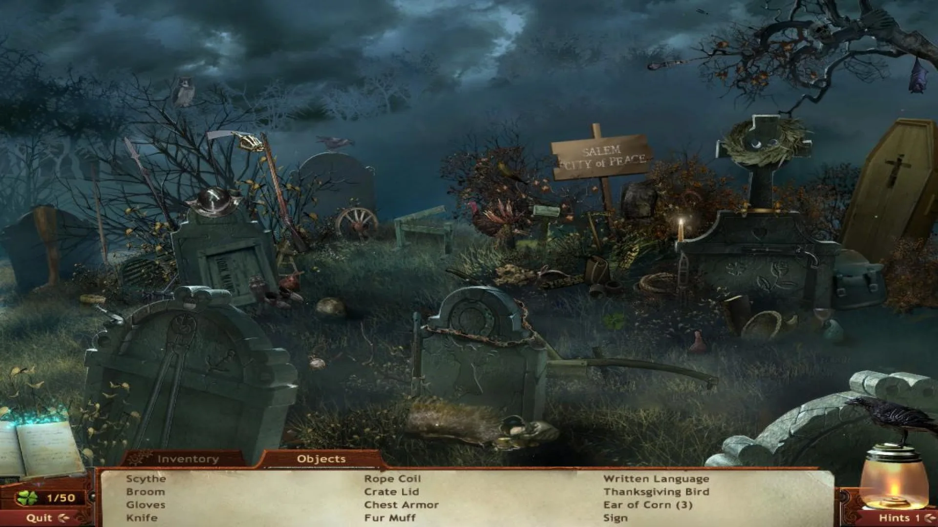Midnight Mysteries: Salem Witch Trials screenshot 1