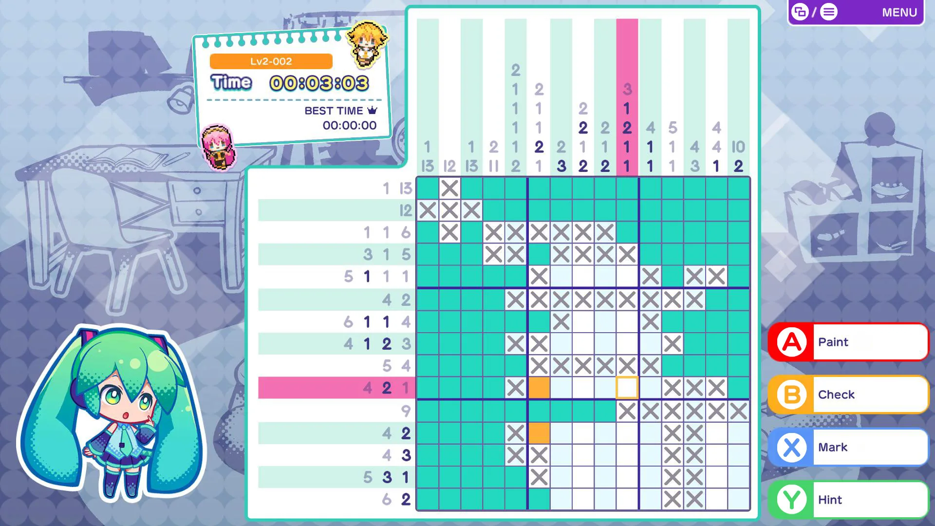 Hatsune Miku Logic Paint S screenshot 3