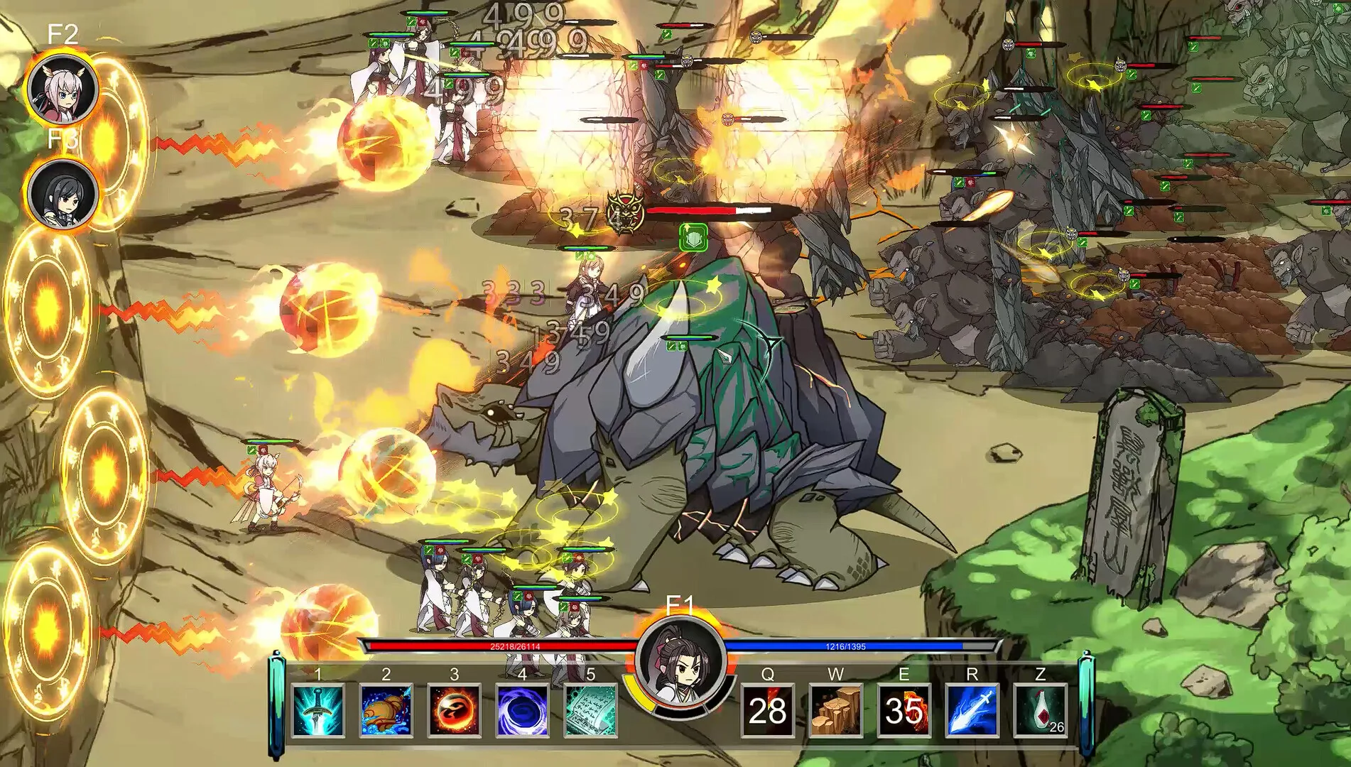 百煉登神  Immortal Tales of Rebirth screenshot 1