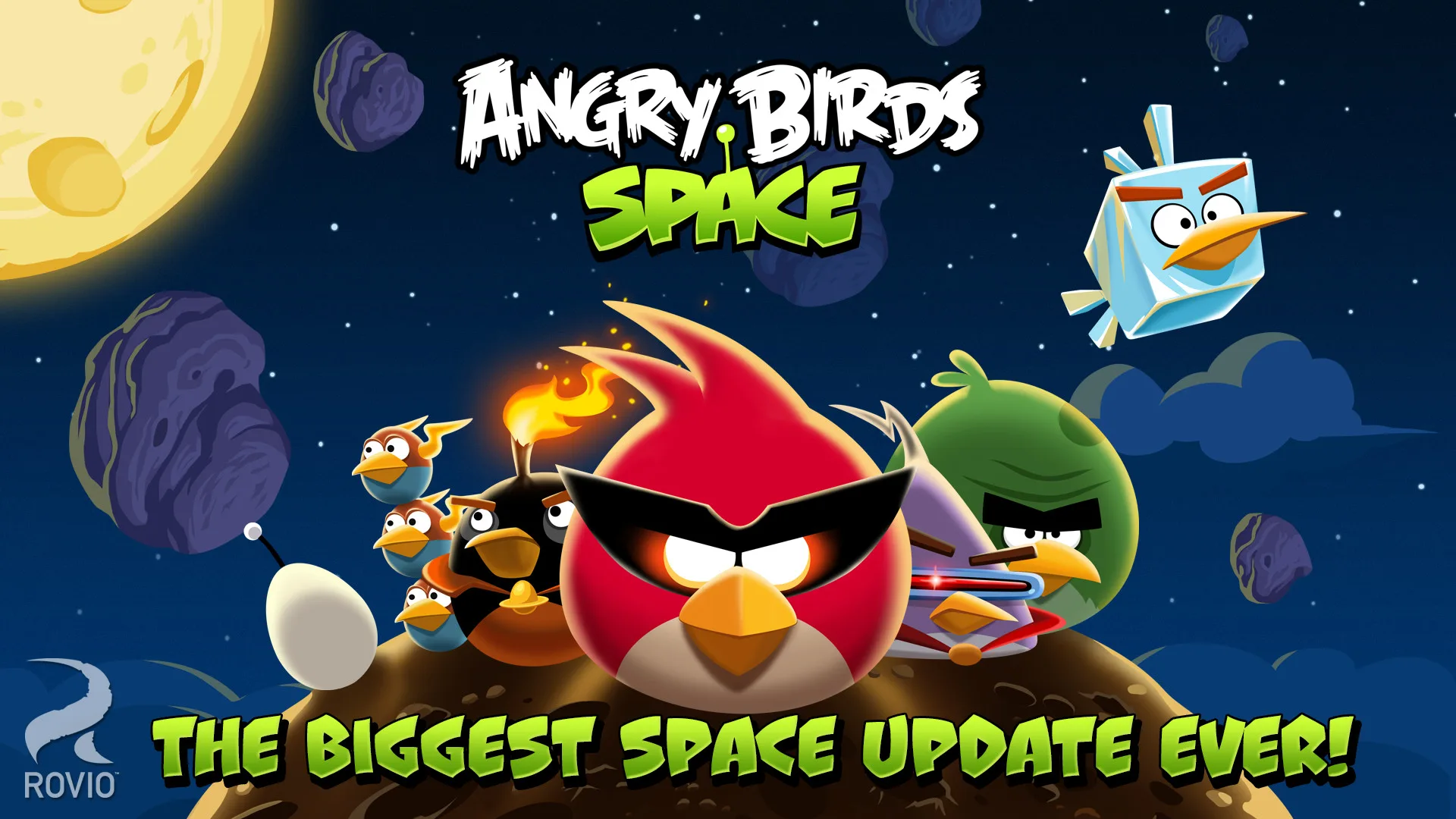 Angry Birds Space screenshot 1