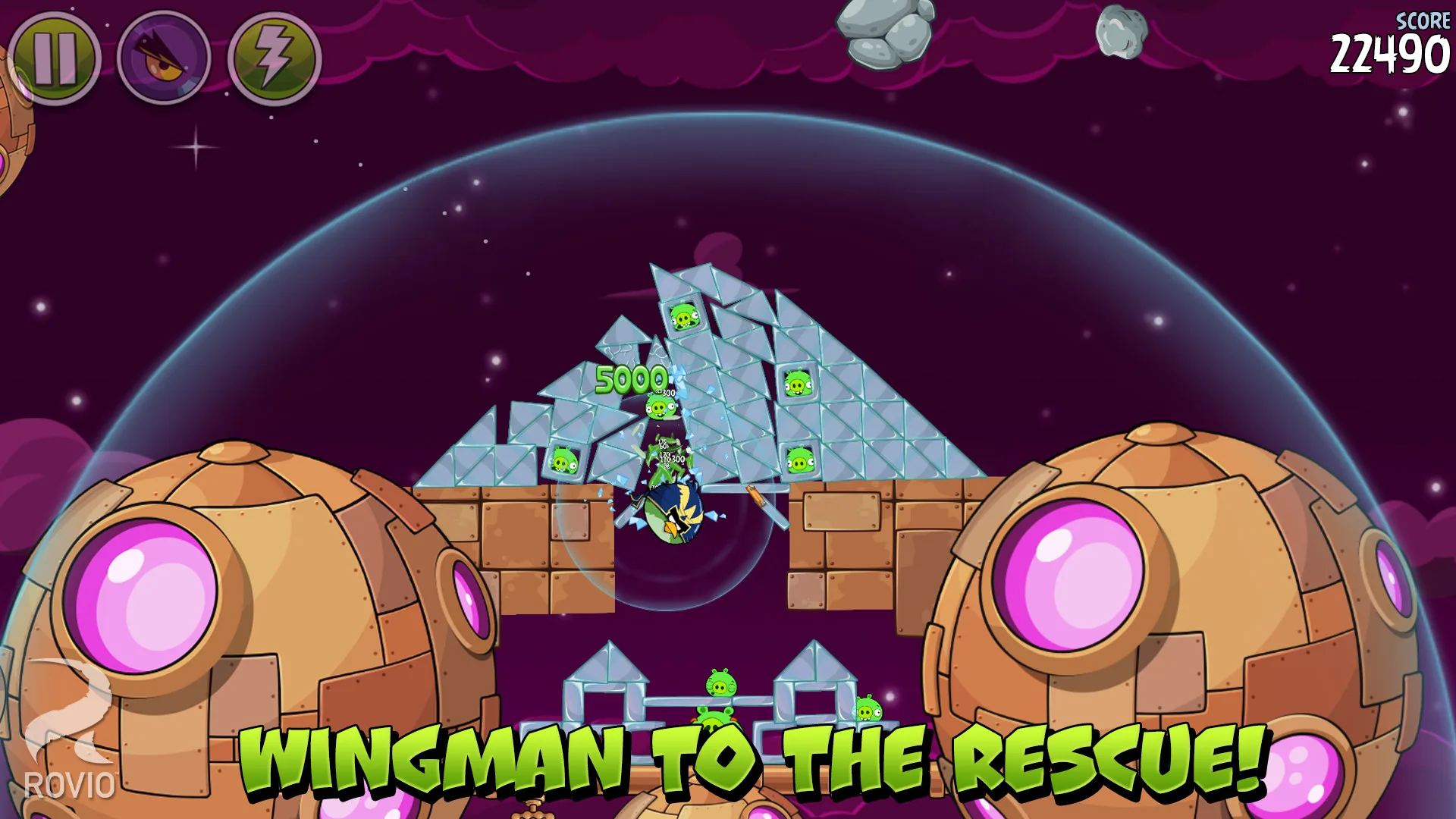 Angry Birds Space screenshot 3