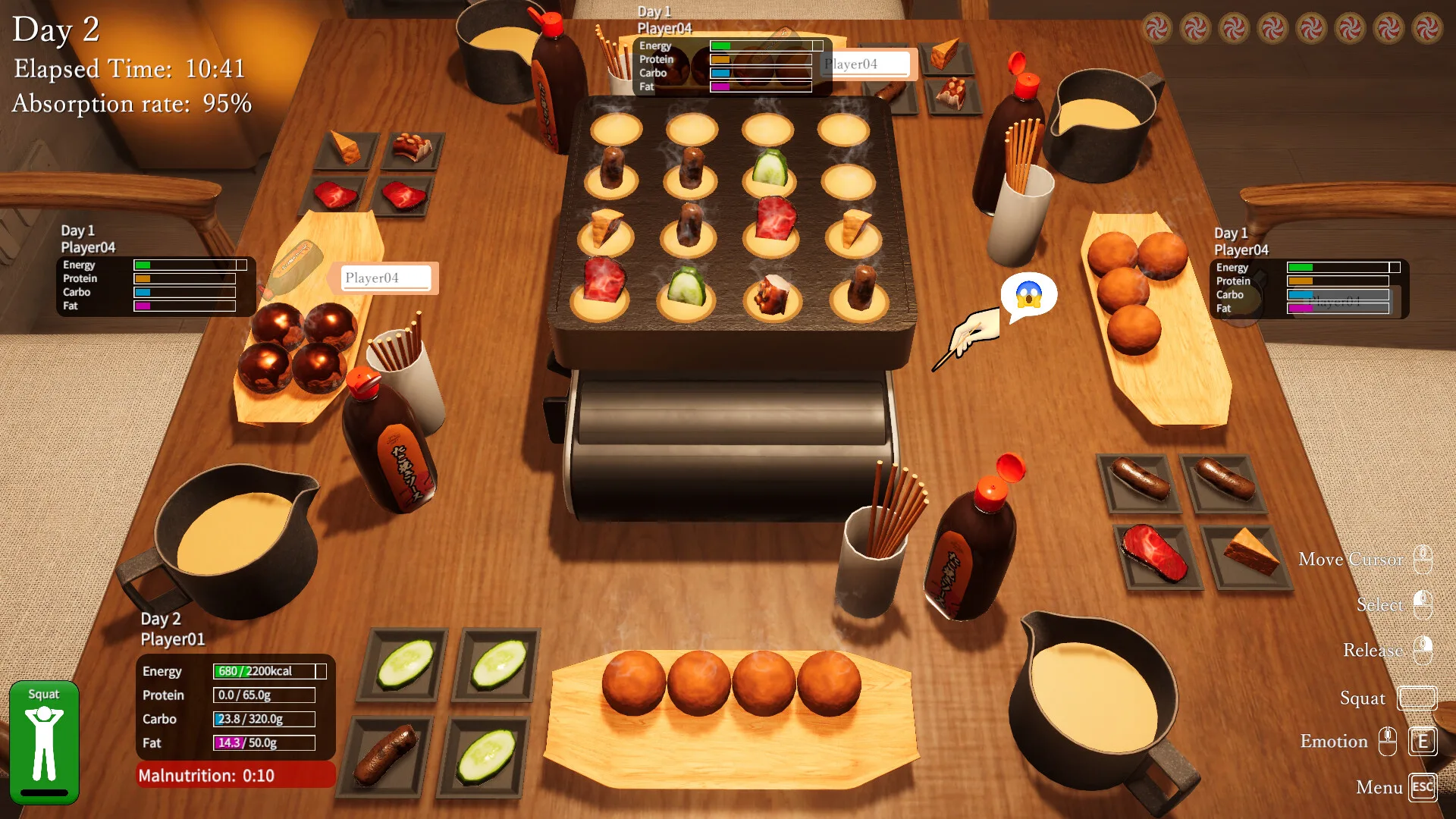 Takoyaki Party Survival screenshot 1
