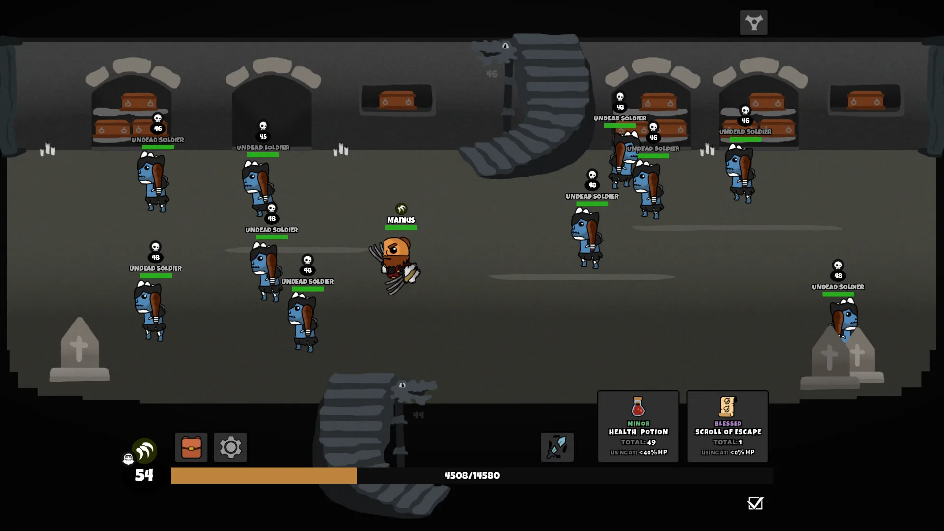 Tower Walker: MMO Grind Simulator screenshot 1