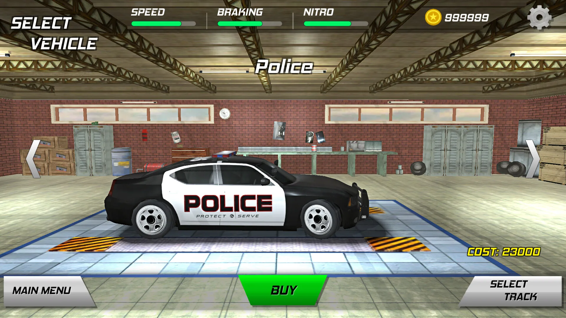 Drift racing car screenshot 2