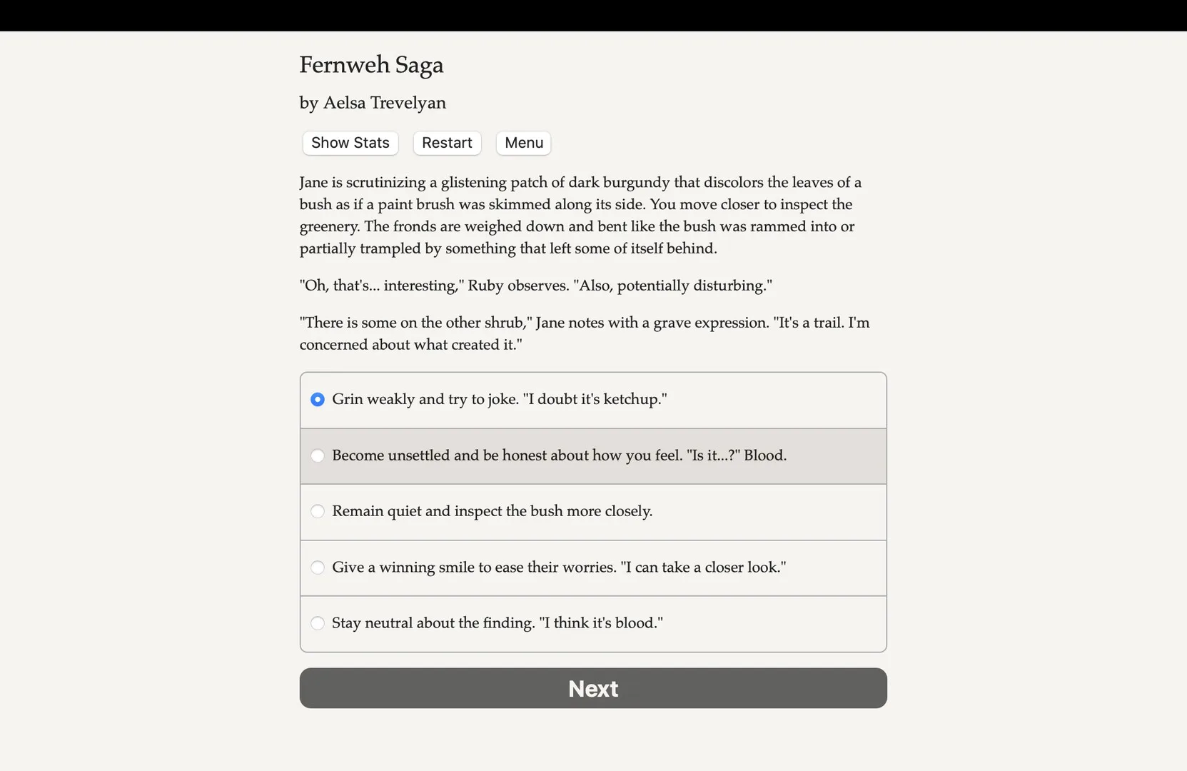 The Fernweh Saga: Book One screenshot 2
