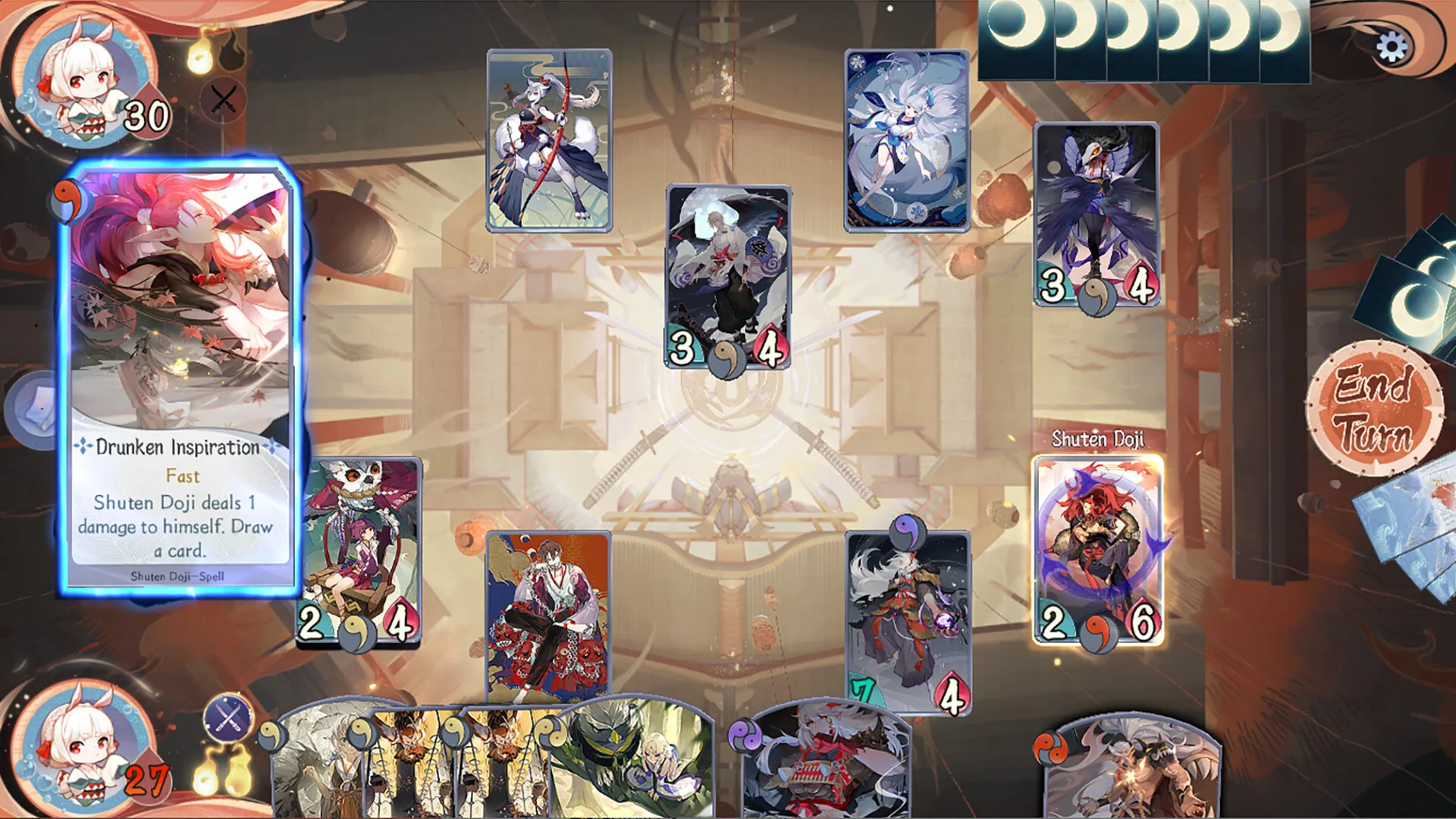 Onmyoji：the card game screenshot 2