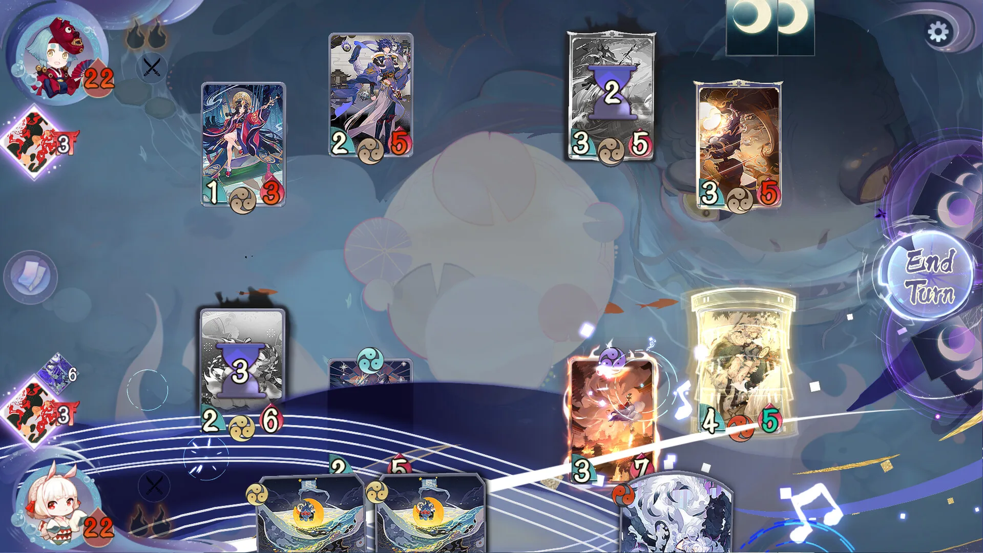 Onmyoji：the card game screenshot 4