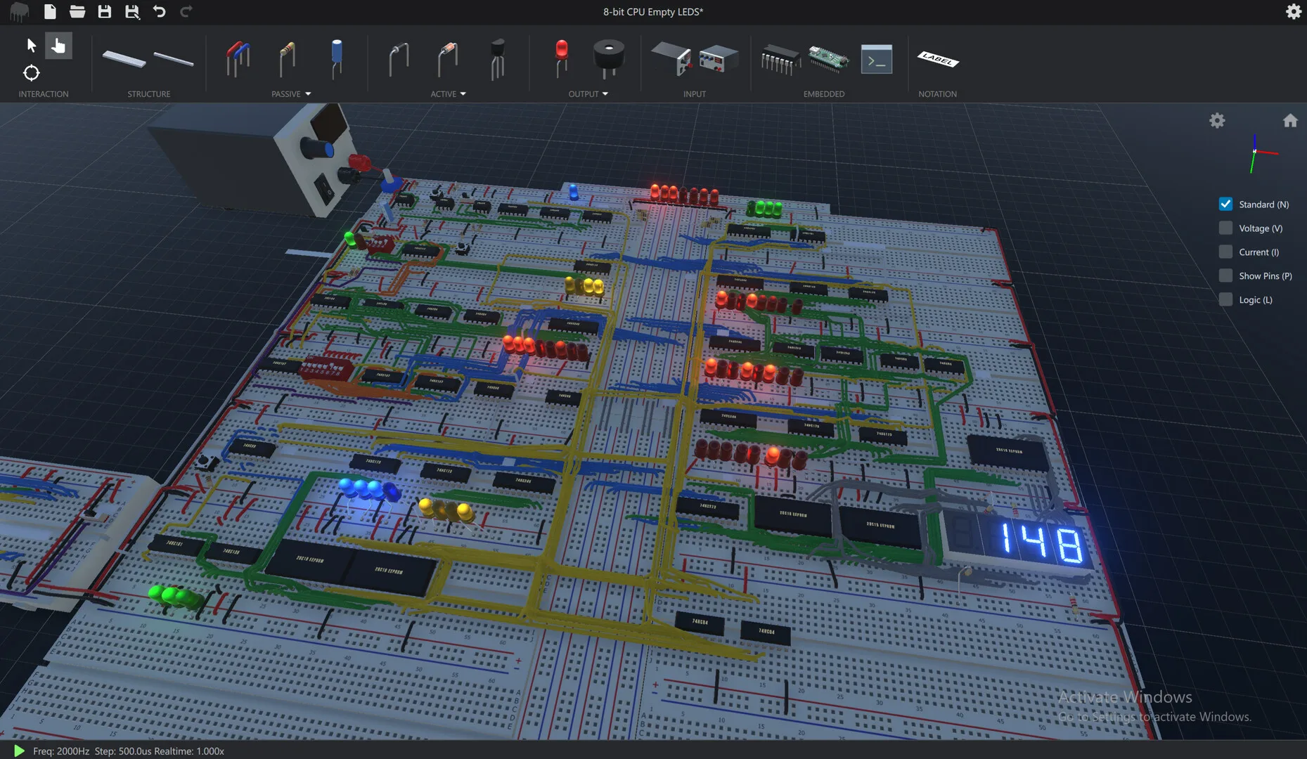 CRUMB Circuit Simulator screenshot 3