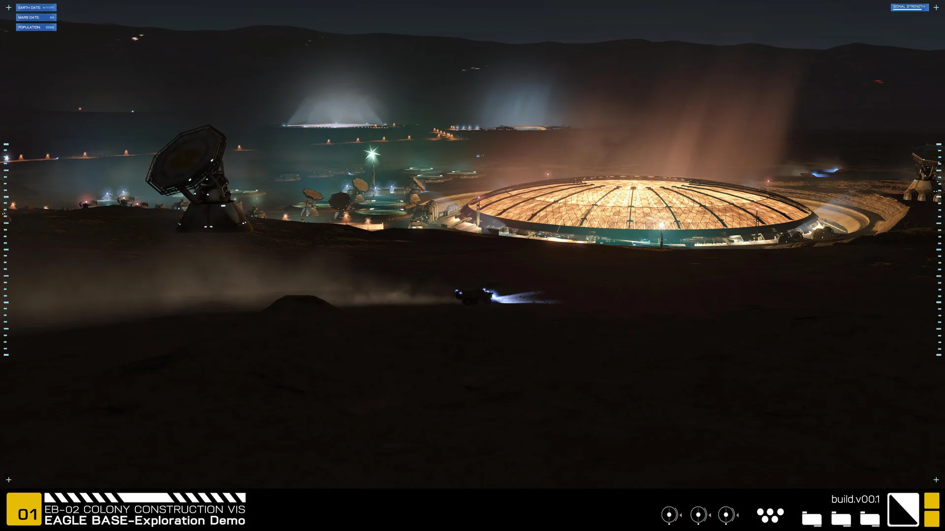 Project Eagle: A 3D Interactive Mars Base screenshot 3
