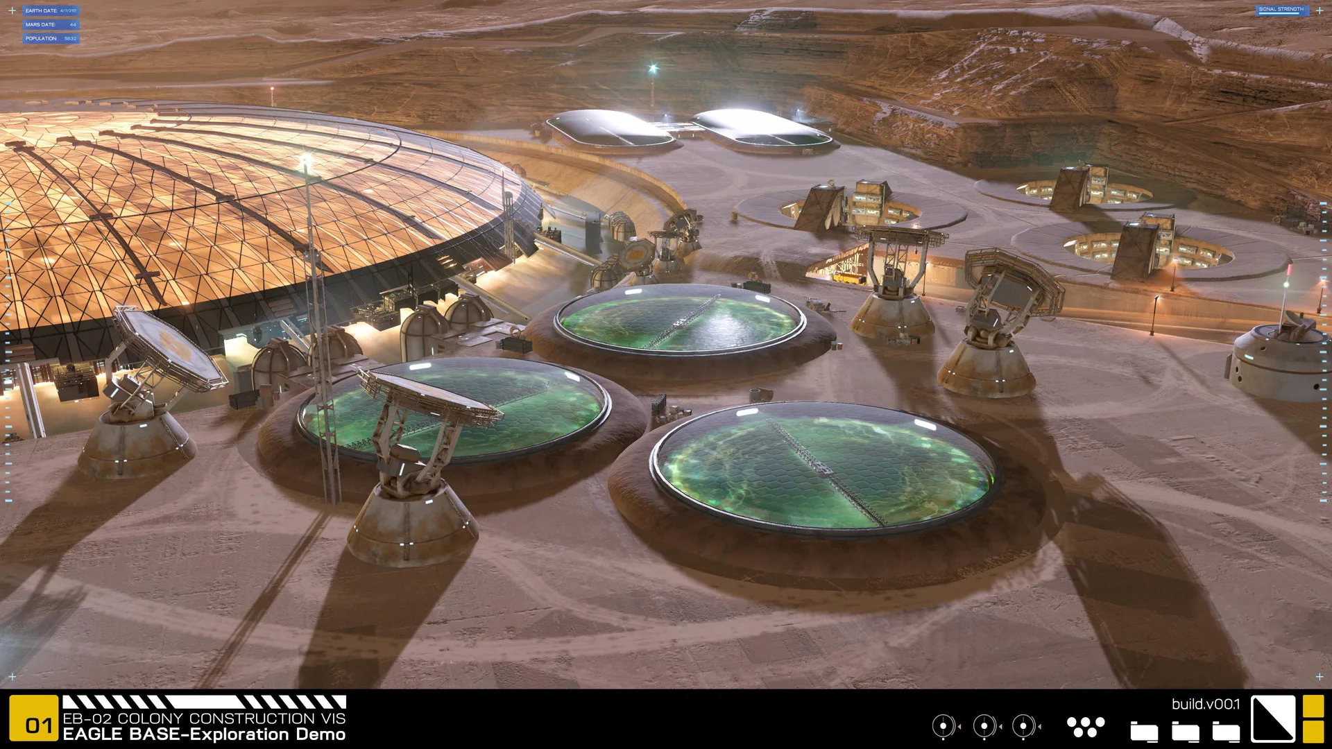 Project Eagle: A 3D Interactive Mars Base screenshot 4