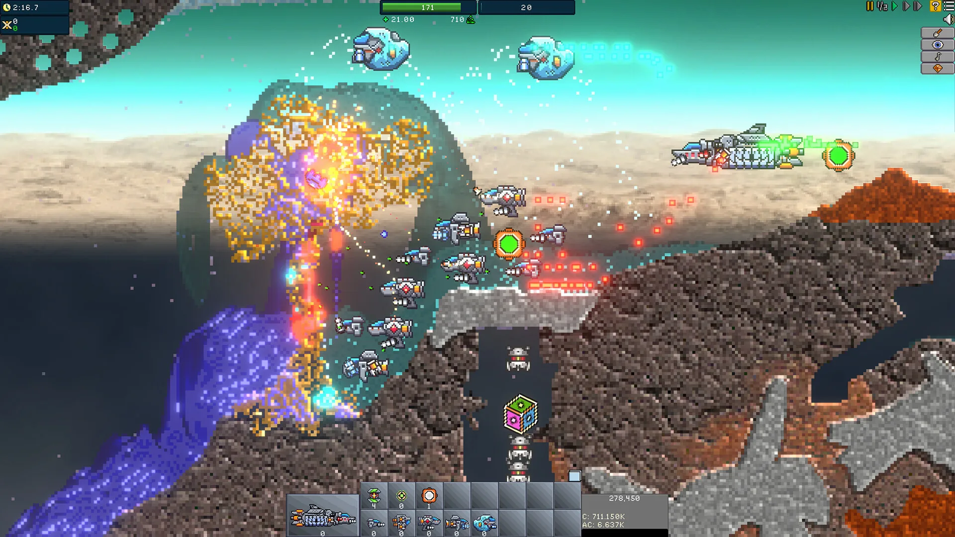 Creeper World IXE screenshot 1