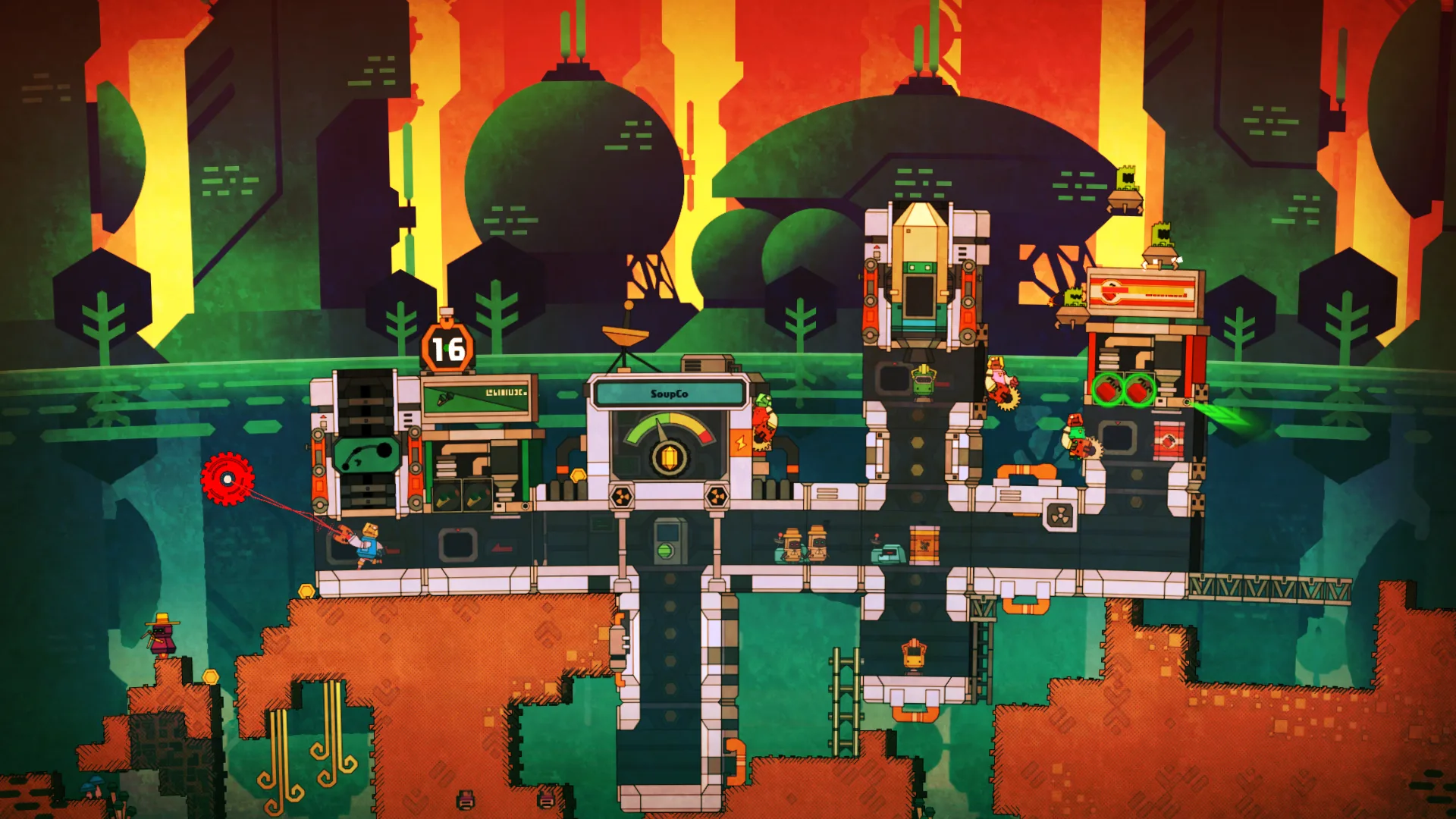 PixelJunk™ Nom Nom Galaxy screenshot 1