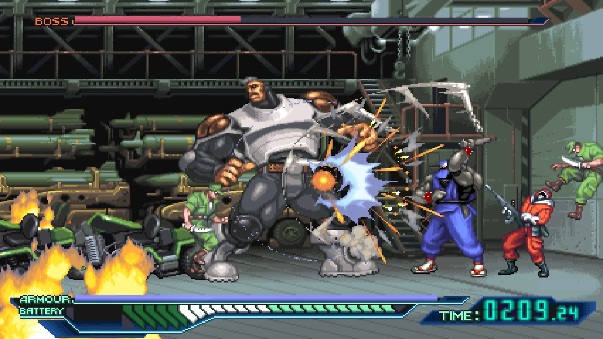 The Ninja Saviors: Return of the Warriors screenshot 2