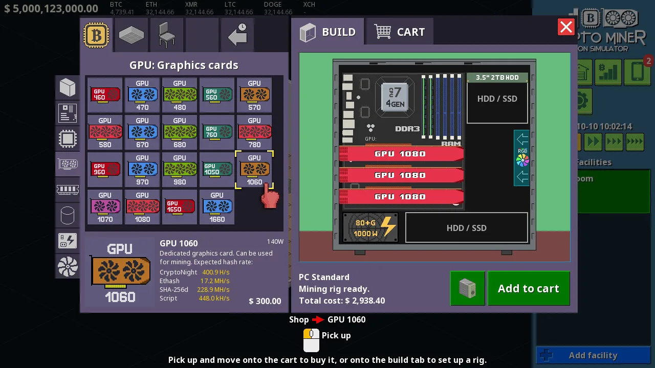 Crypto Miner Tycoon Simulator Starter Edition screenshot 3