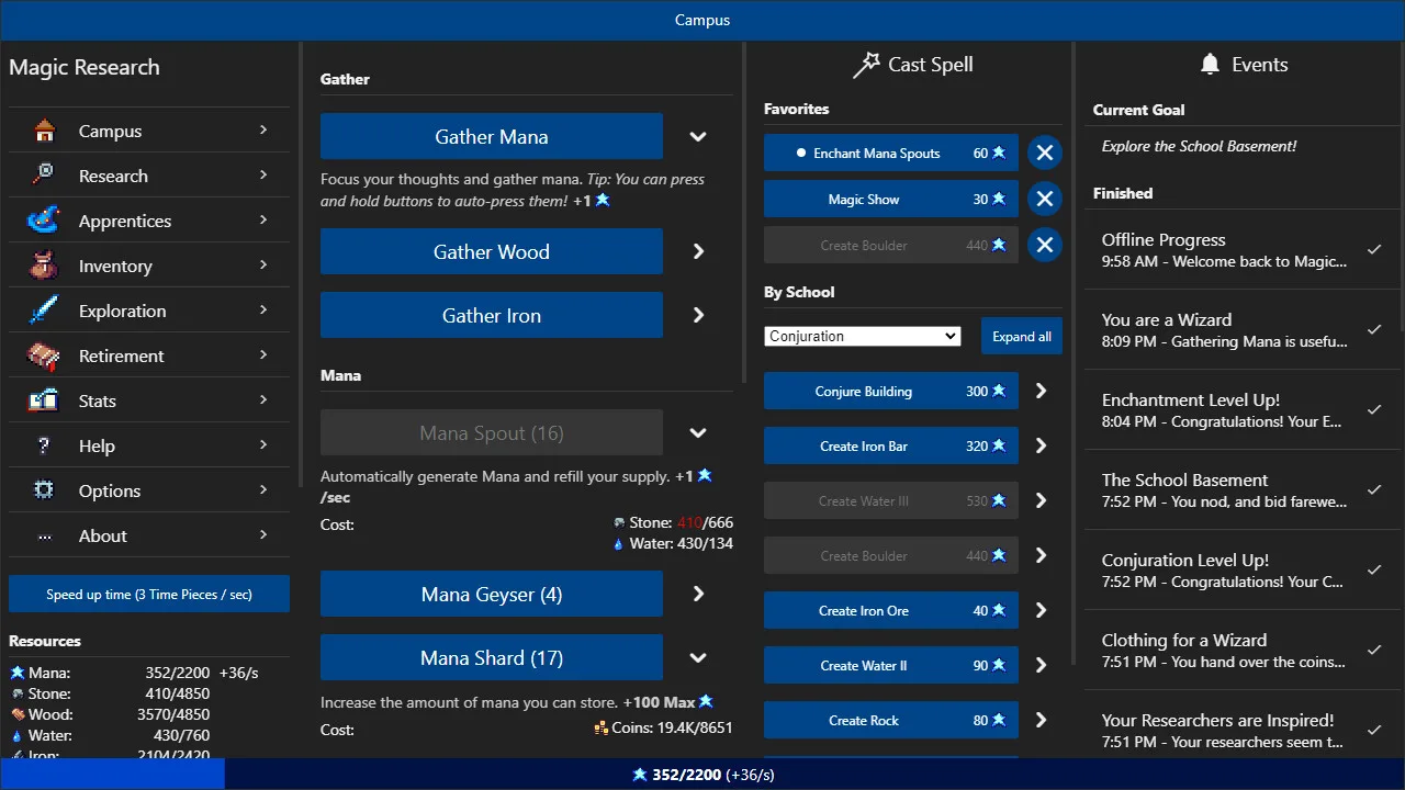 Magic Research screenshot 3
