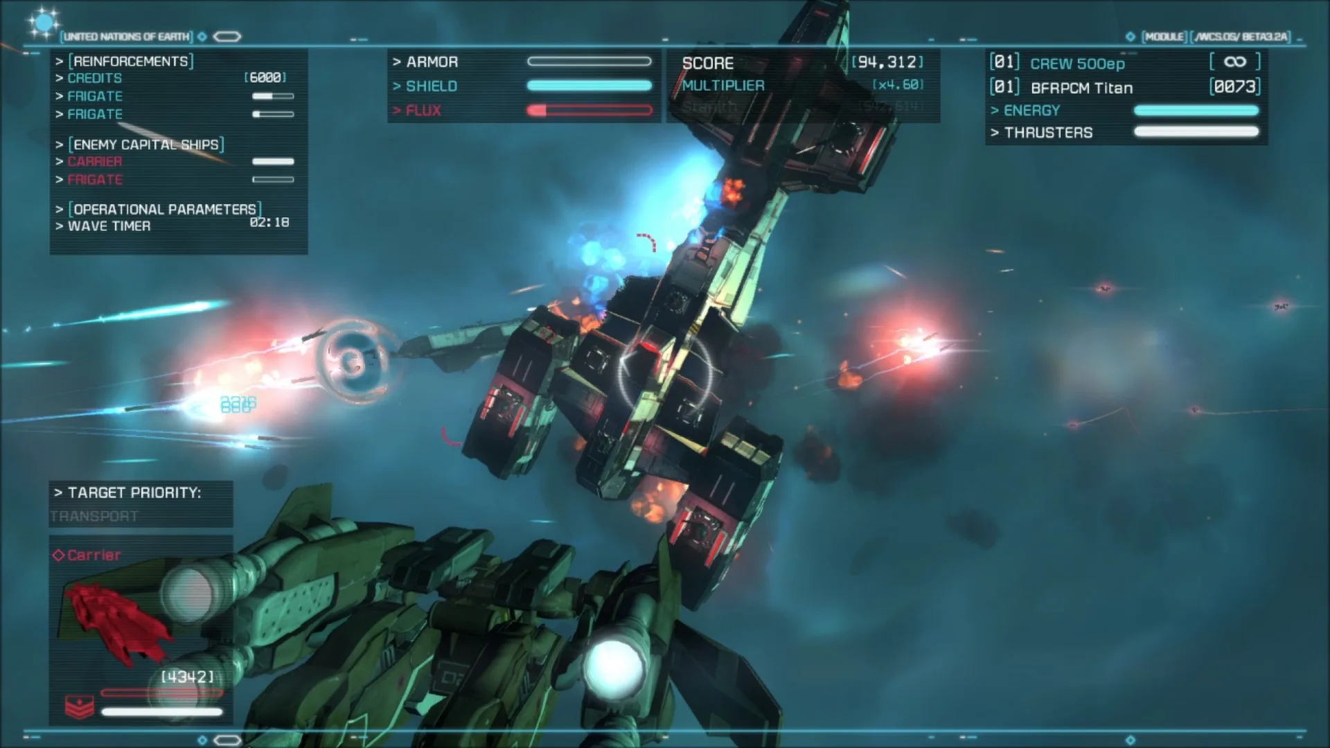 Strike Suit Infinity screenshot 2