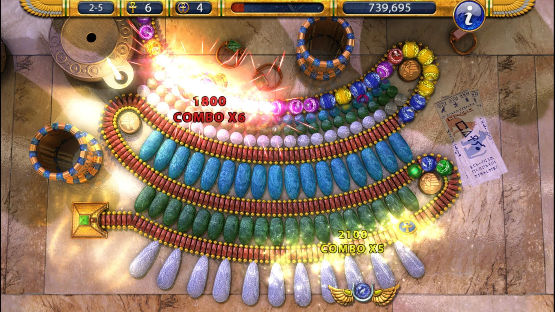 Luxor 2 HD screenshot 4
