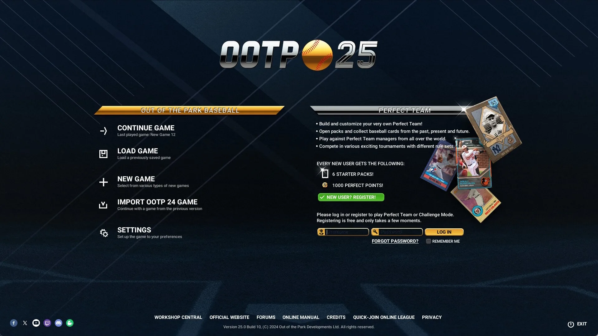 Out of the Park Baseball 25 screenshot 1