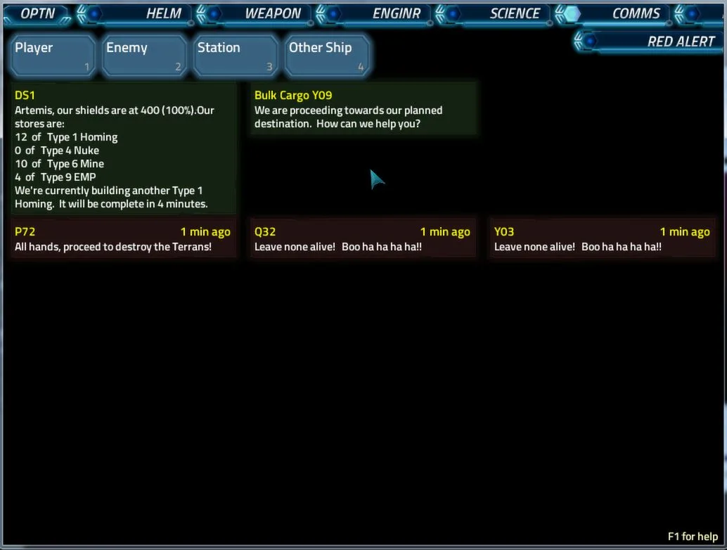 Artemis Spaceship Bridge Simulator screenshot 3