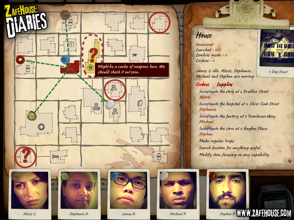 Zafehouse: Diaries screenshot 1
