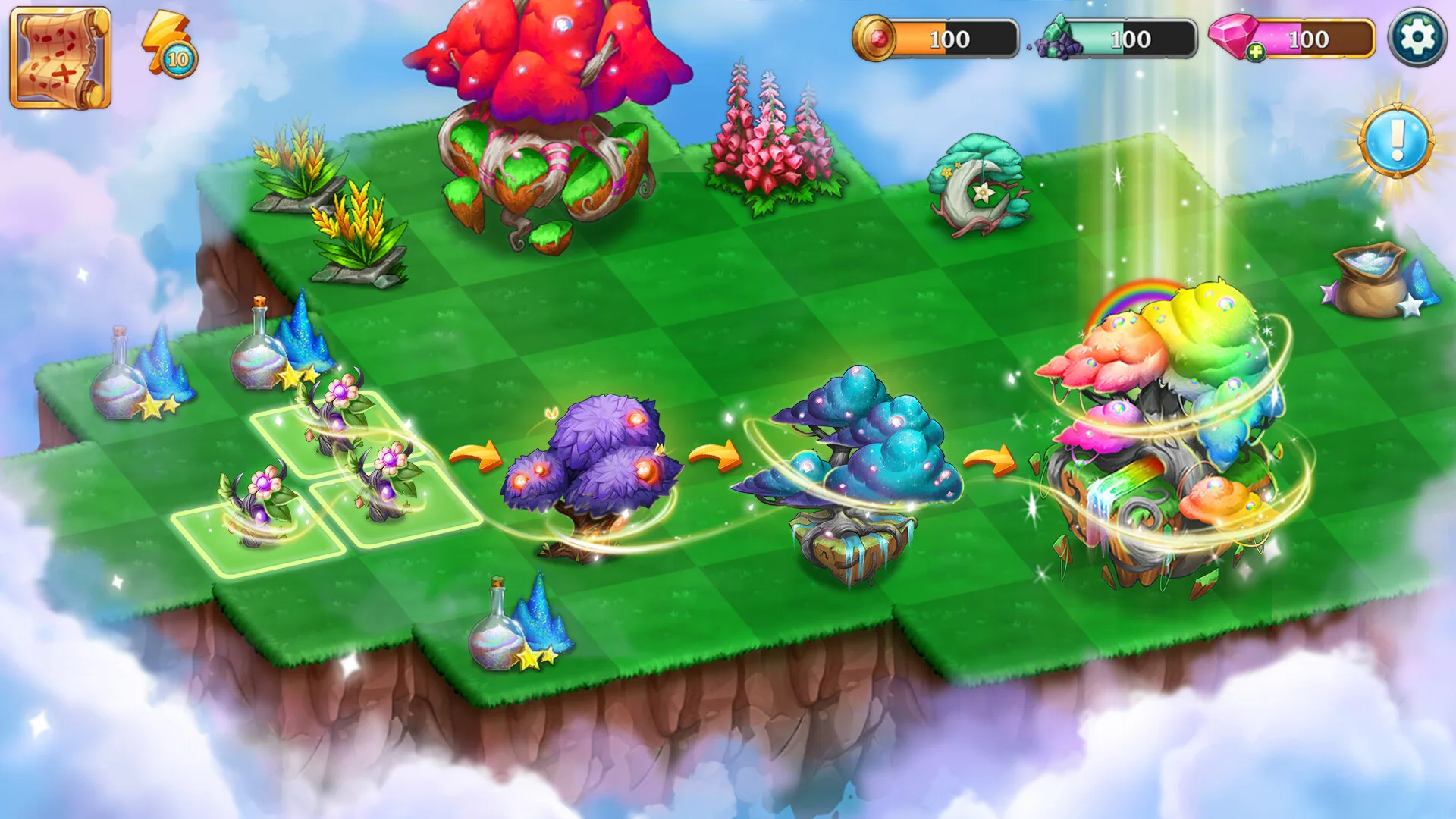 Merge Adventure: Magic Dragons screenshot 1