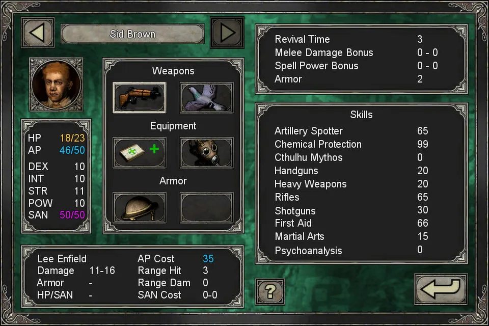 Call of Cthulhu: The Wasted Land screenshot 2