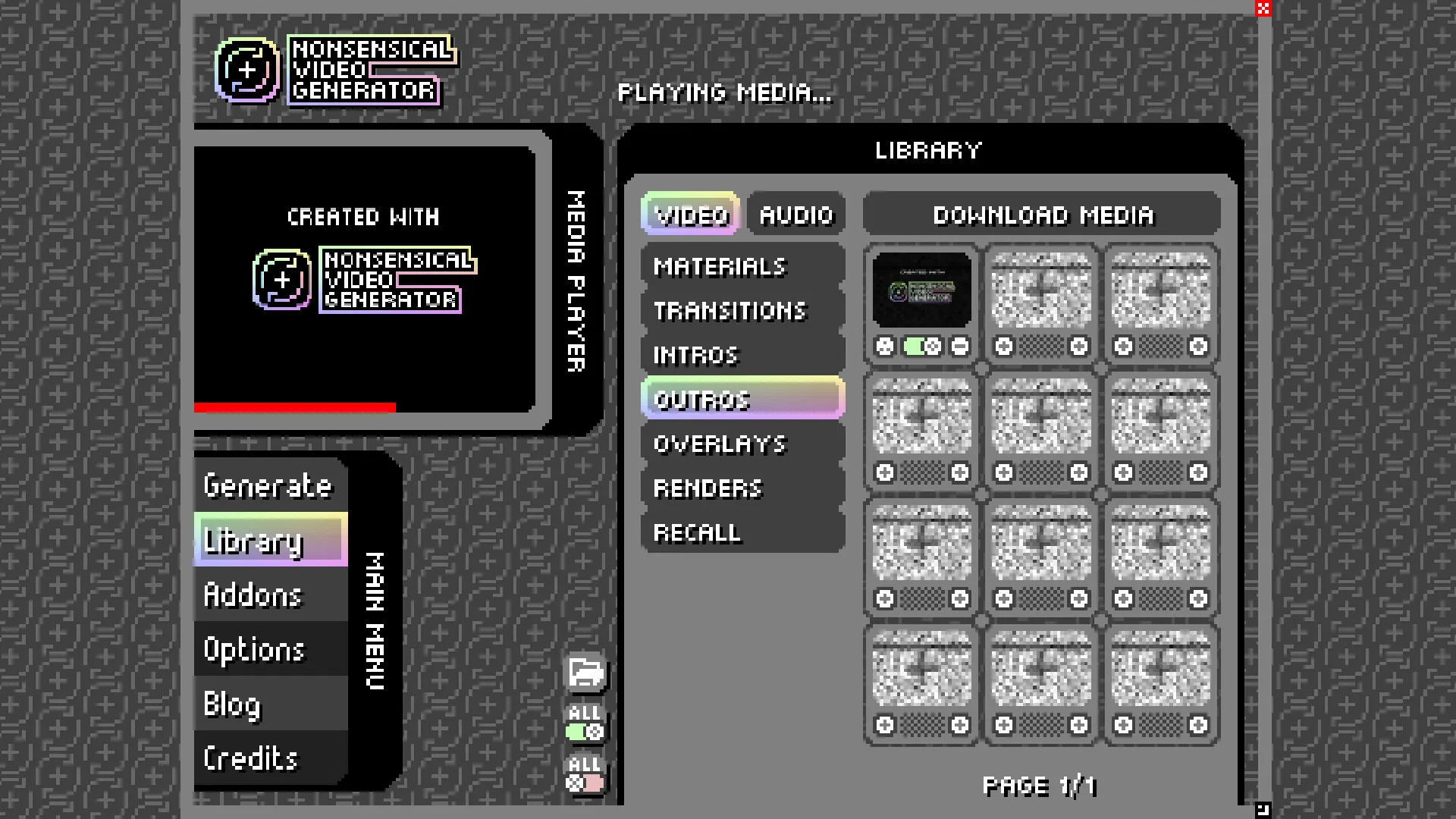 Nonsensical Video Generator screenshot 2