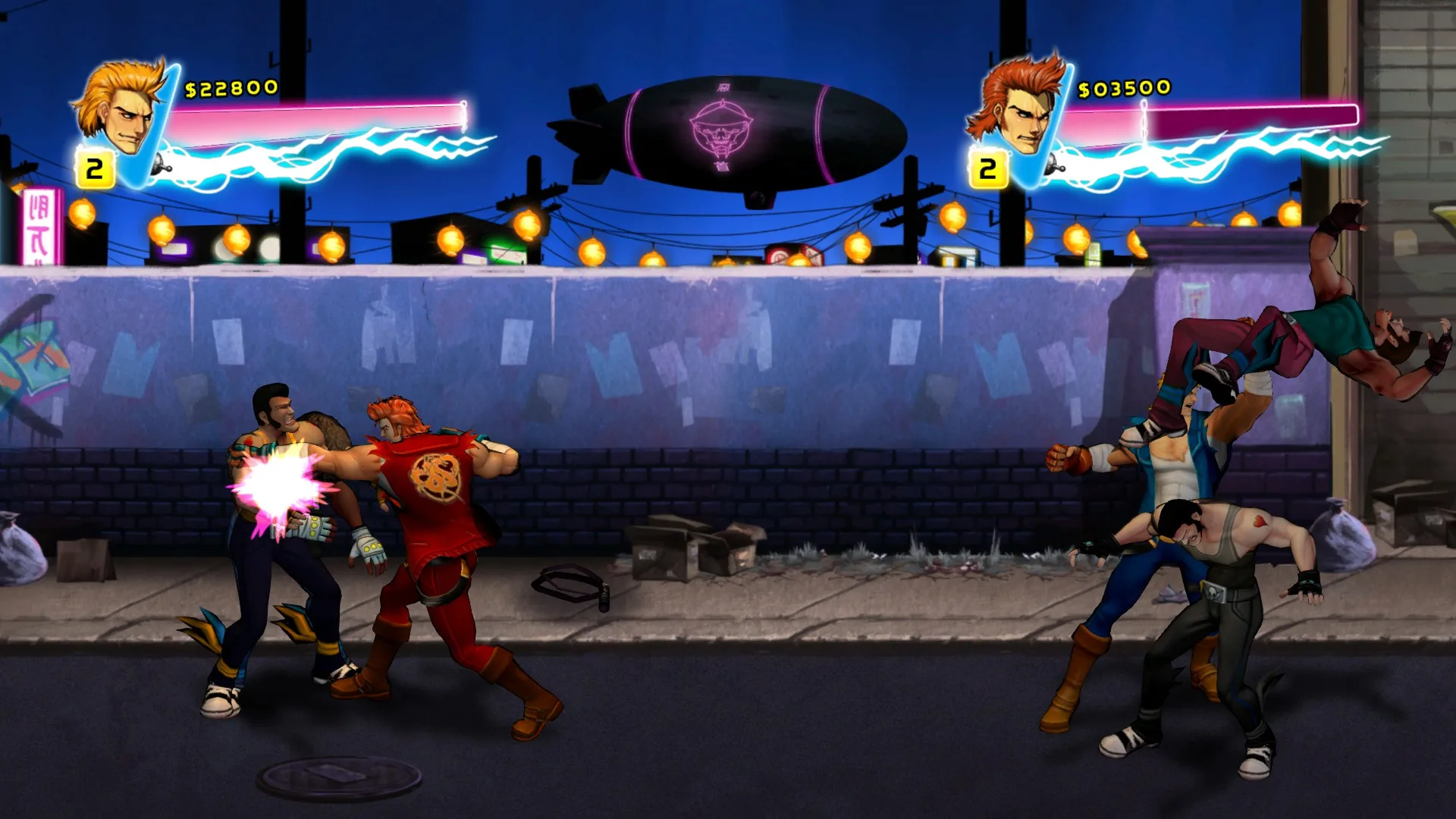 Double Dragon: Neon screenshot 1