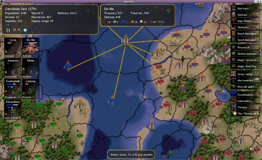 Dominions 4: Thrones of Ascension screenshot 1