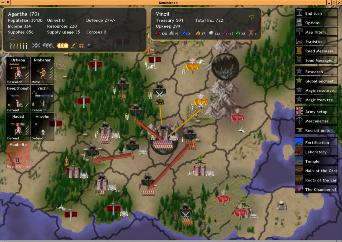 Dominions 4: Thrones of Ascension screenshot 5