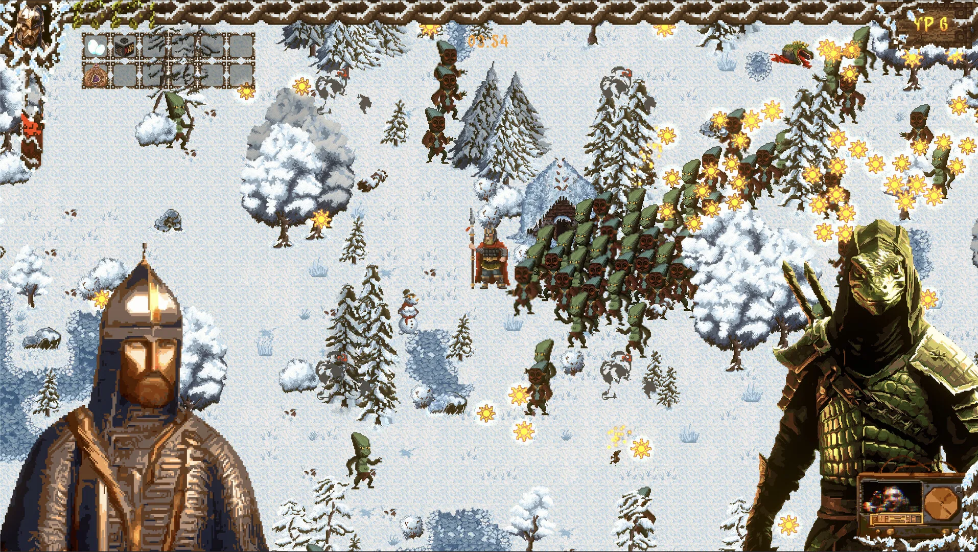 Lizard Survivors: Battle for Hyperborea screenshot 2