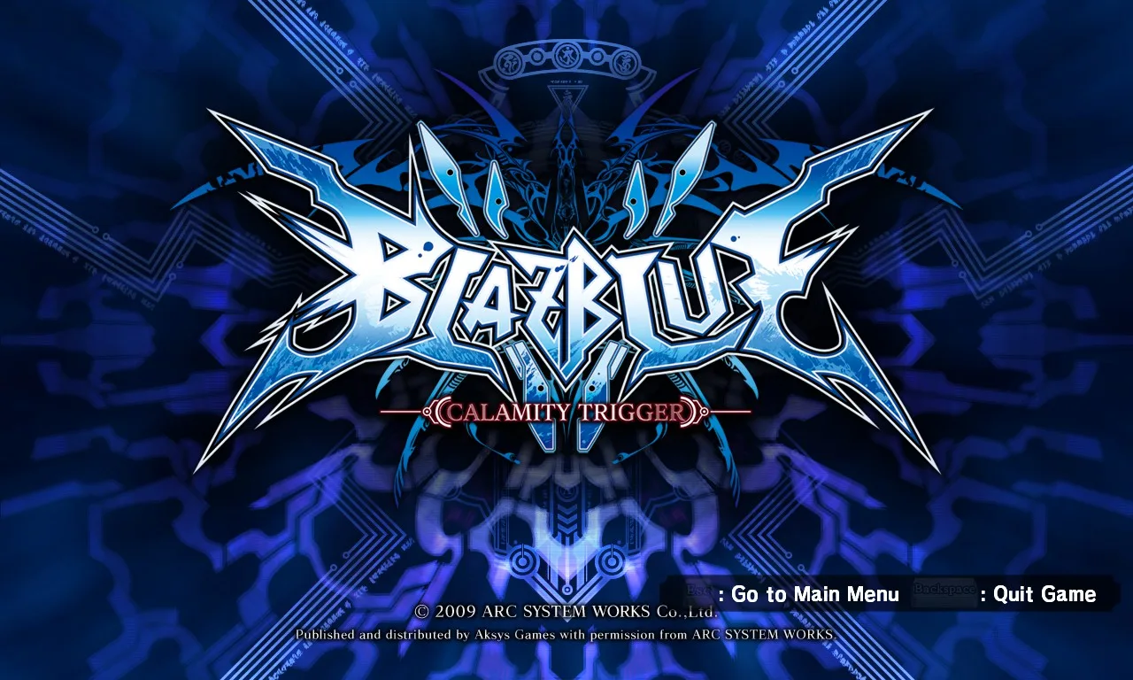BlazBlue: Calamity Trigger screenshot 1