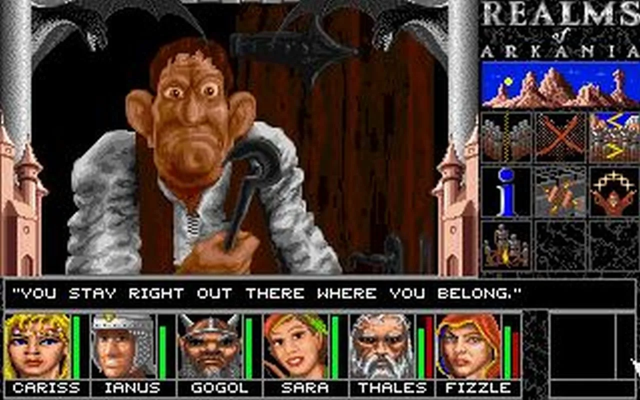 Realms of Arkania 1 - Blade of Destiny Classic screenshot 1