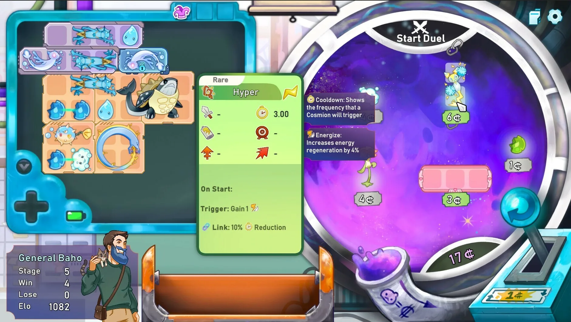 NEODUEL: Backpack Monsters screenshot 2