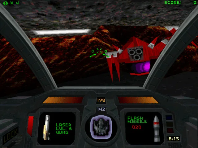 Descent 2 screenshot 1