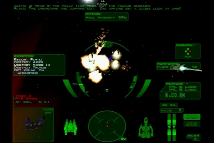 Descent: FreeSpace – The Great War screenshot 4